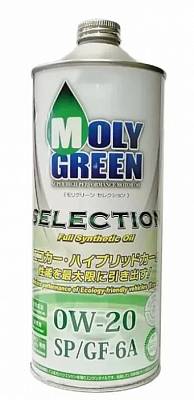 Моторное масло Molygreen Selection 0W-20 SP, GF-6A