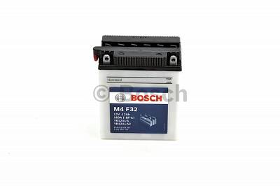 Мотоаккумулятор YB12AL-A2 Bosch M4 F32 Fresh pack - 12 А/ч (0 092 M4F 320) [- +]