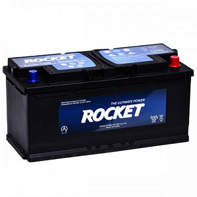 Аккумулятор Start-Stop автомобильный Rocket AGM L6 - 105 А/ч [-+]