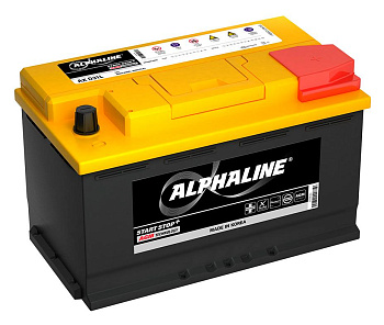 Аккумулятор Start-Stop автомобильный Alphaline (Aline) AGM - 80 А/ч [-+]