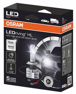Светодиодные лампы H7 Osram LEDriving HL Gen2 6000K (67210CW)