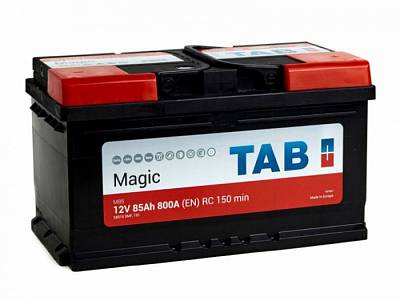 Аккумулятор автомобильный Tab Magic - 85 А/ч [-+]