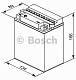 Мотоаккумулятор YB14-B2 Bosch M4 F37 Fresh pack - 14 А/ч (0 092 M4F 370) [+ -]