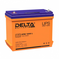 Аккумулятор Delta DTM L AGM - 55 А/ч (DTM 1255 L) UPS серия