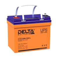 Аккумулятор Delta DTM L AGM - 33 А/ч (DTM 1233 L) UPS серия
